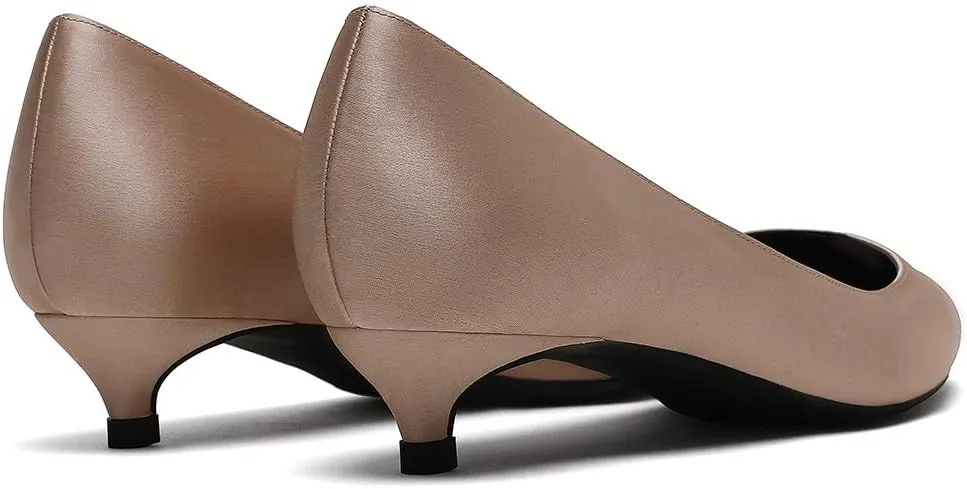 Roimaash 3CM Heel Elegant Women Pumps Kitten Heels
