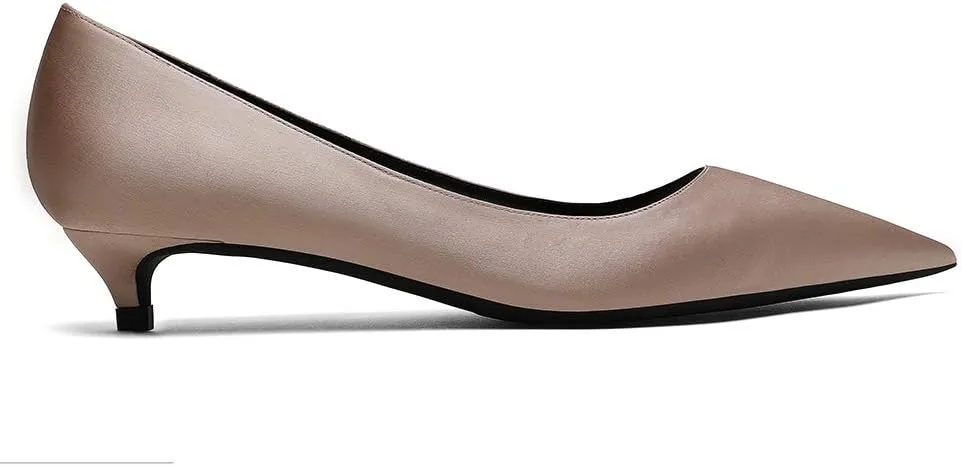 Roimaash 3CM Heel Elegant Women Pumps Kitten Heels