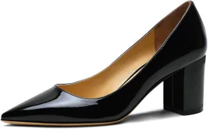 Roimaash 6.5CM Heel Elegant Women Pumps Mid Heels