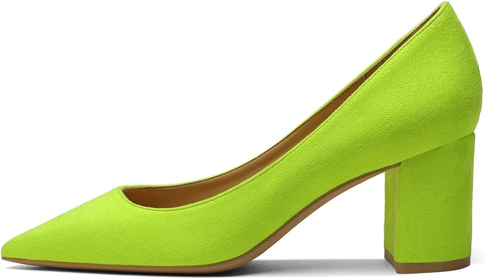 Roimaash 6.5CM Heel Elegant Women Pumps Mid Heels