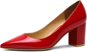 Roimaash 6.5CM Heel Elegant Women Pumps Mid Heels