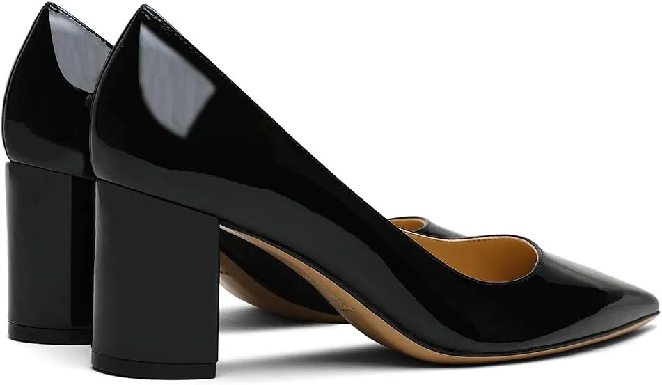 Roimaash 6.5CM Heel Elegant Women Pumps Mid Heels