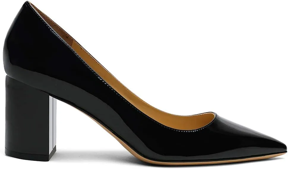 Roimaash 6.5CM Heel Elegant Women Pumps Mid Heels