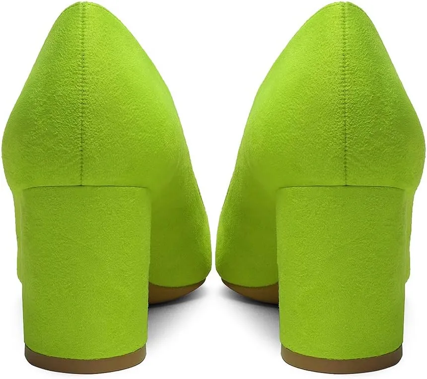 Roimaash 6.5CM Heel Elegant Women Pumps Mid Heels