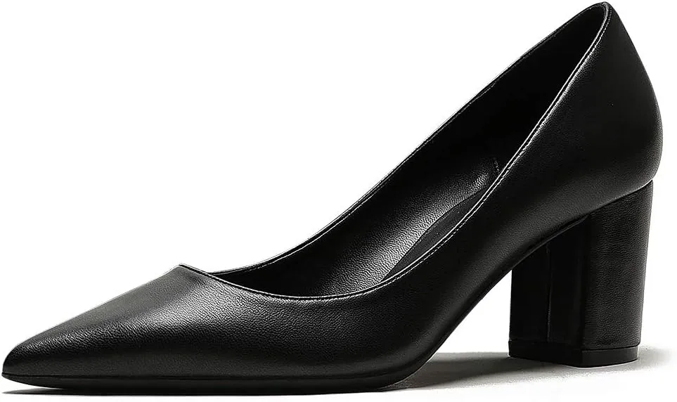 Roimaash 6.5CM Heel Elegant Women Pumps Mid Heels