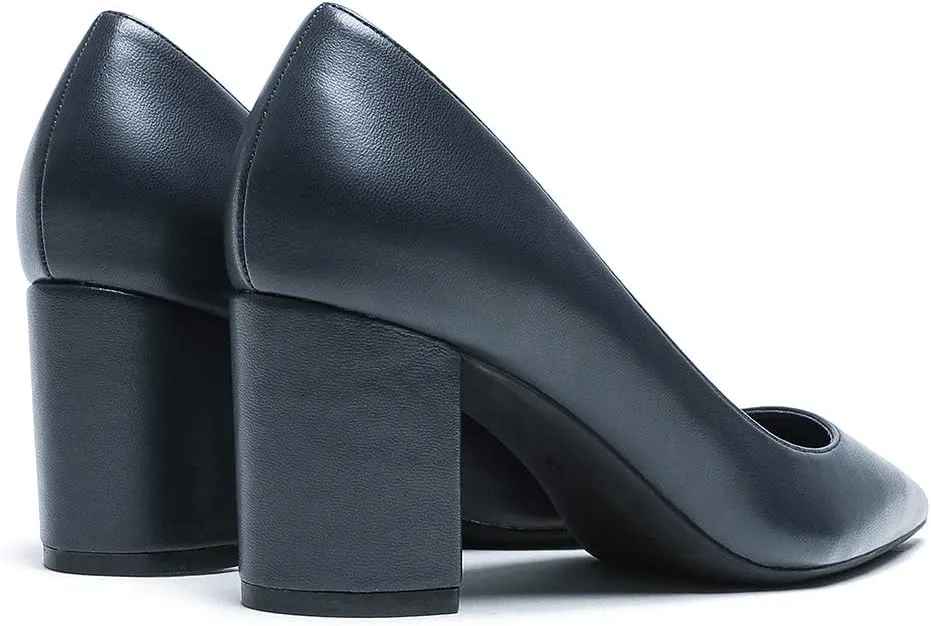Roimaash 6.5CM Heel Elegant Women Pumps Mid Heels