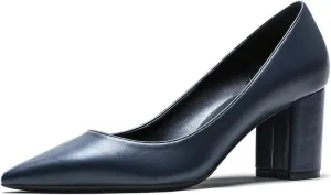Roimaash 6.5CM Heel Elegant Women Pumps Mid Heels