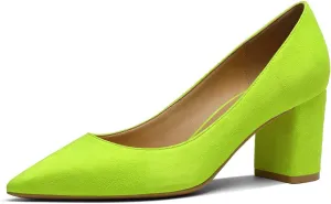 Roimaash 6.5CM Heel Elegant Women Pumps Mid Heels