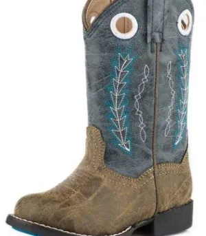 Roper Toddler Hole in the Wall Brown Boots