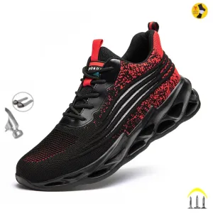 Safety Shoes Men Women Steel Toe Boots Indestructible Constructio Work Shoes Lightweight Breathable Male Footwear Size 36-48