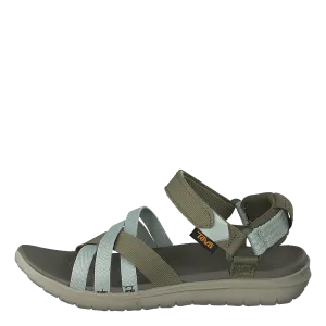 Sanborn Sandal Burnt Olive/seafoam