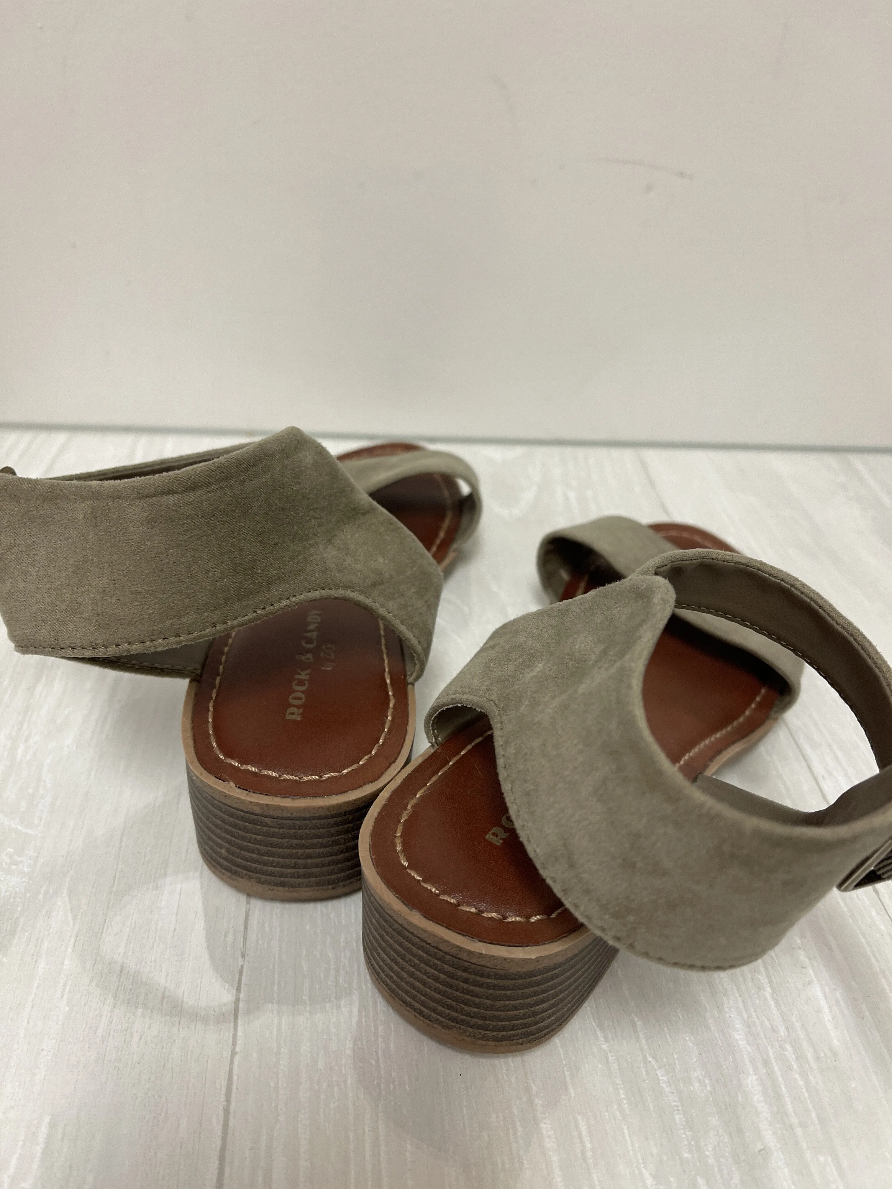 Sandals Heels Block By Clothes Mentor  Size: 7.5
