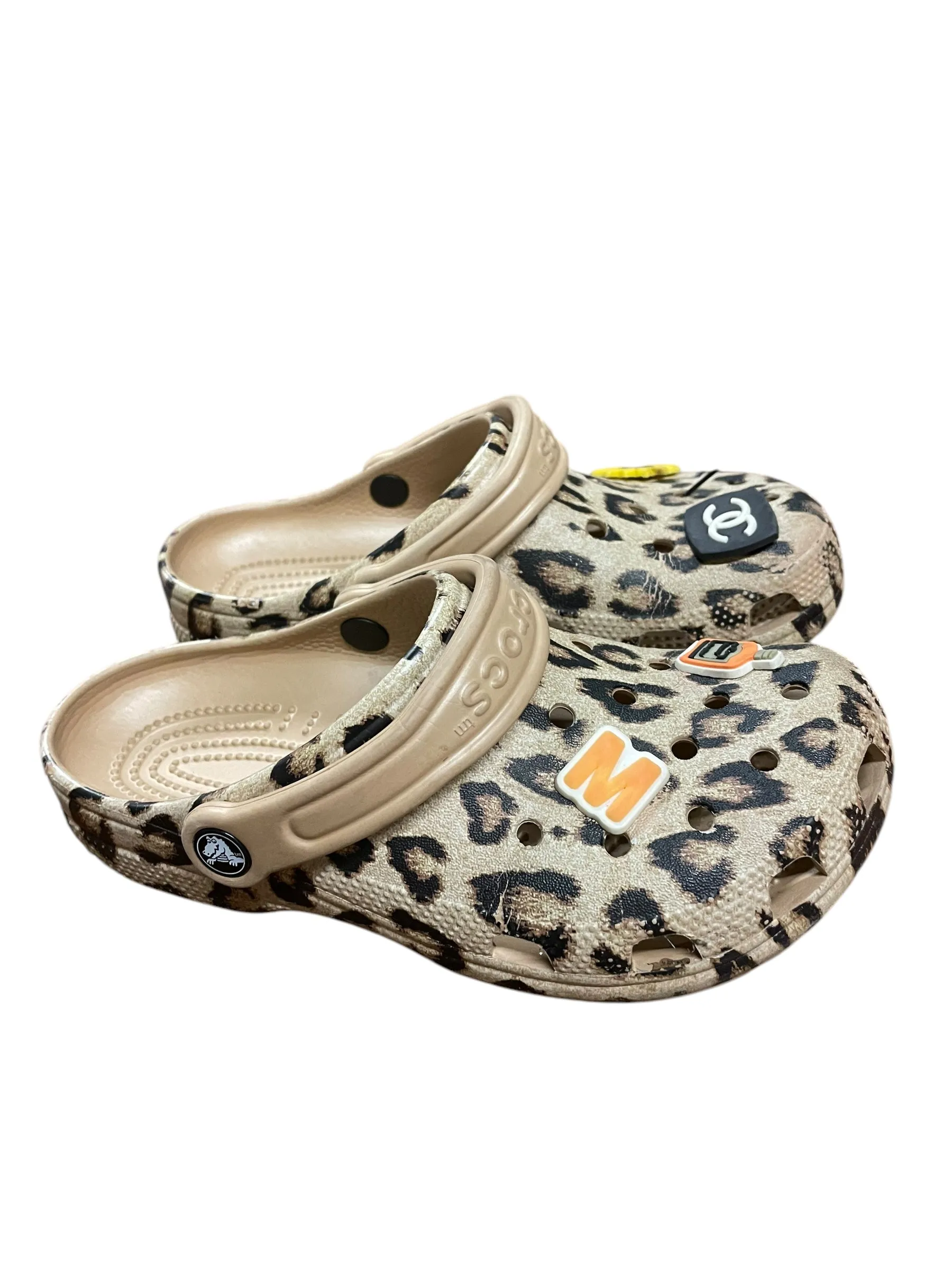 Sandals Sport By Crocs In Animal Print, Size: 6