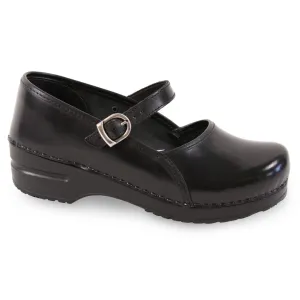 Sanita Clare Women's Black Nursing Clog