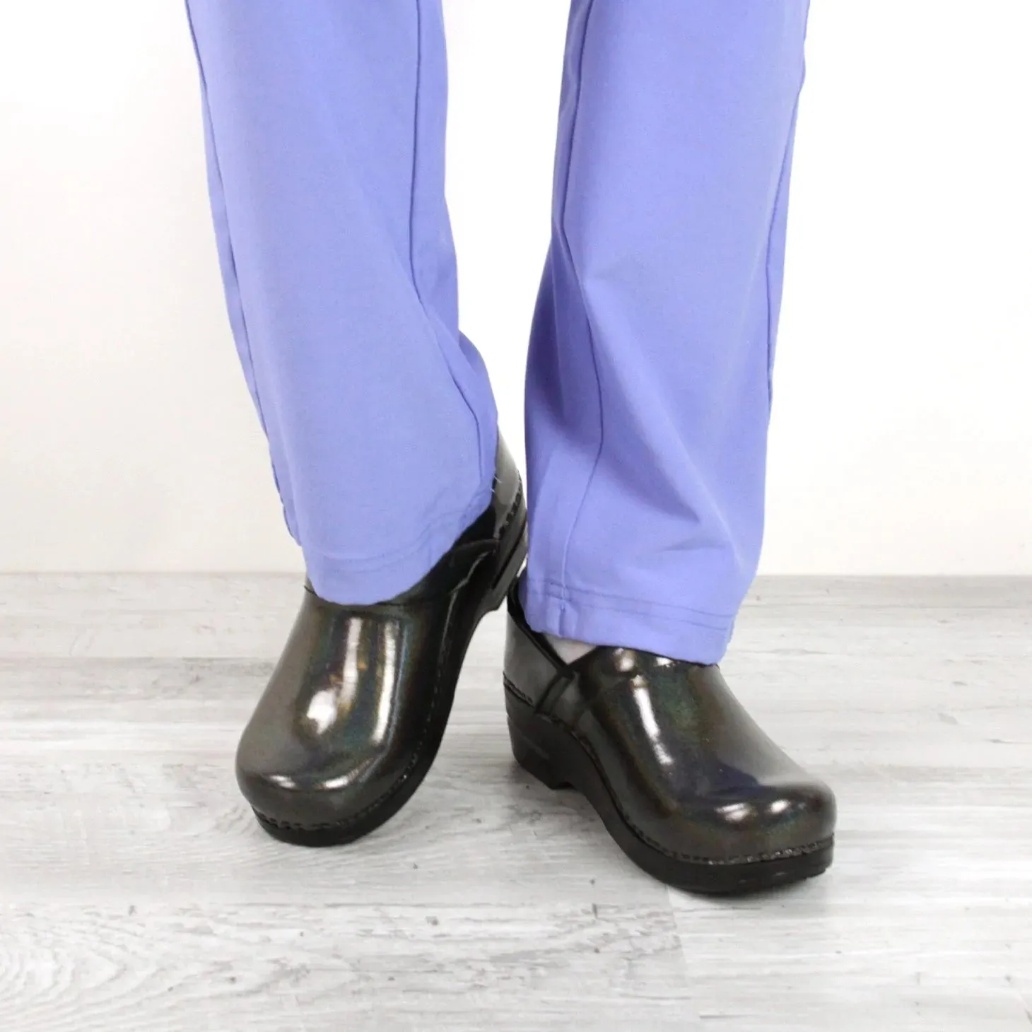 Sanita Sabel Women's Patent Leather Nursing Clog