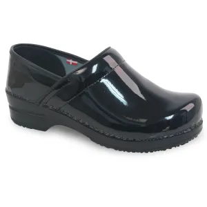 Sanita Sabel Women's Patent Leather Nursing Clog