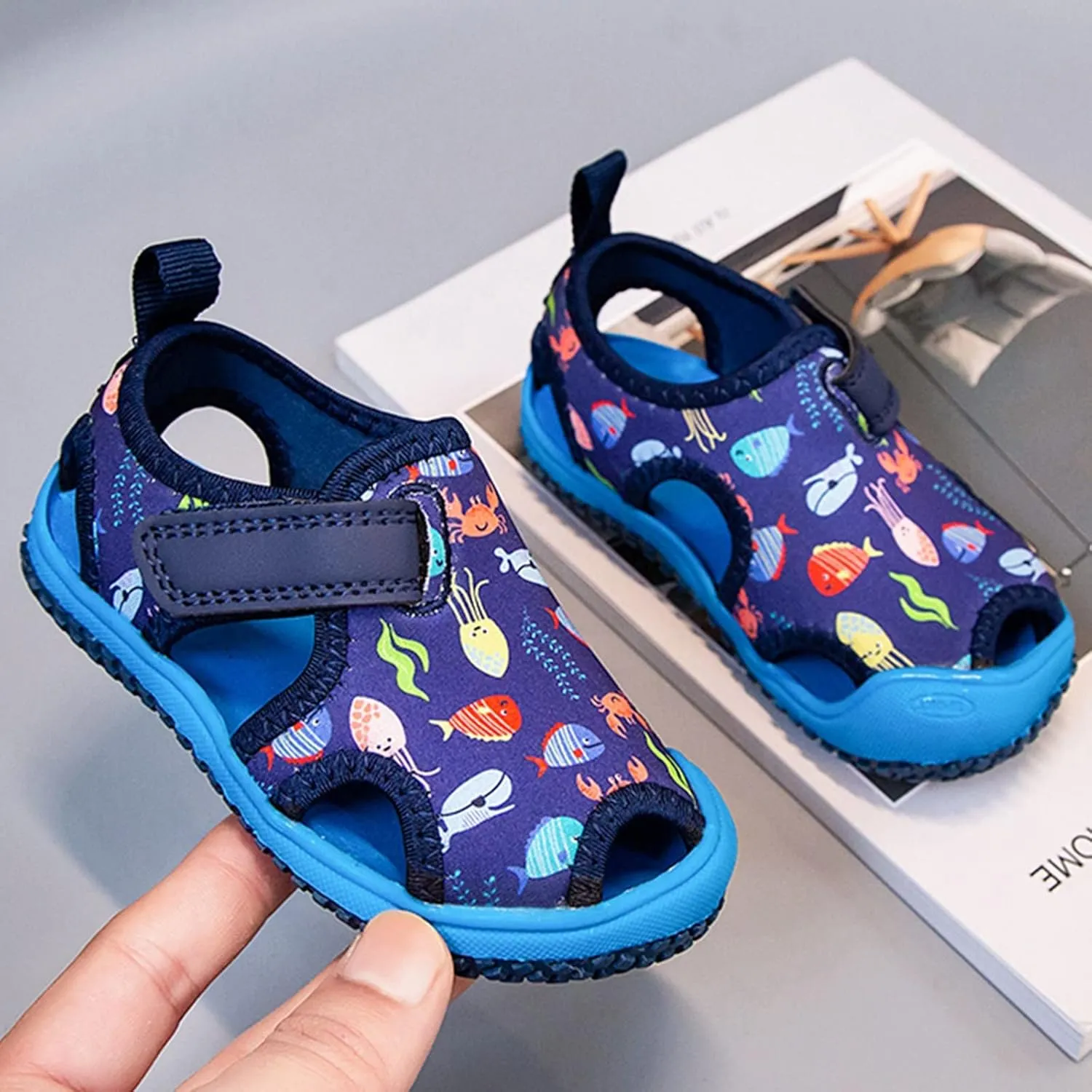 sfdgfhyf Little Kid Cute Shoes Baby Shoes Fashionable Casual Sandals Flat Toddler Shoes Comfortable Soft Casual Toddler