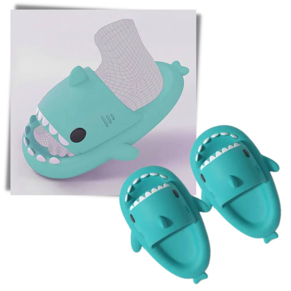 Shark Beach Slippers