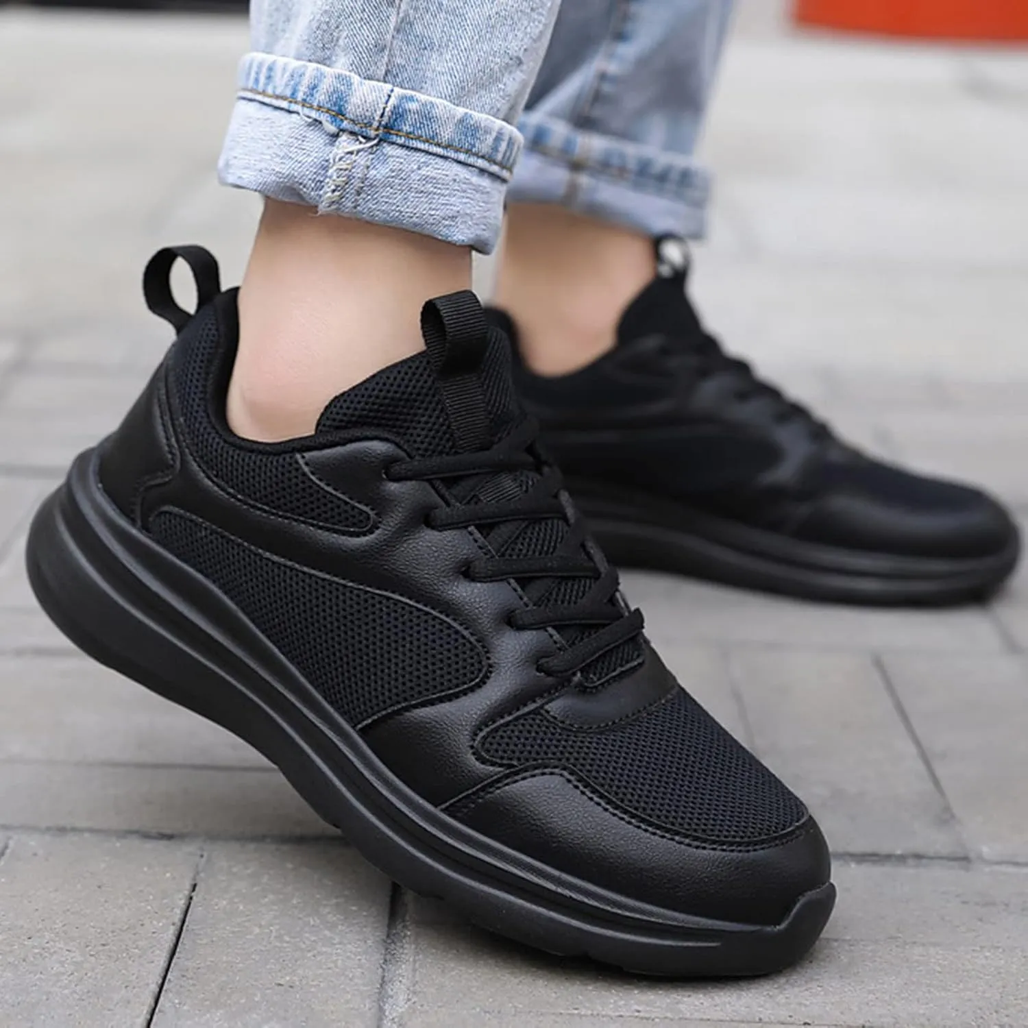Slip on Shoes for Women Women Shoes Casual Women's Fashion Lace Up Sneakers Women's Stretch Cushion Shoes
