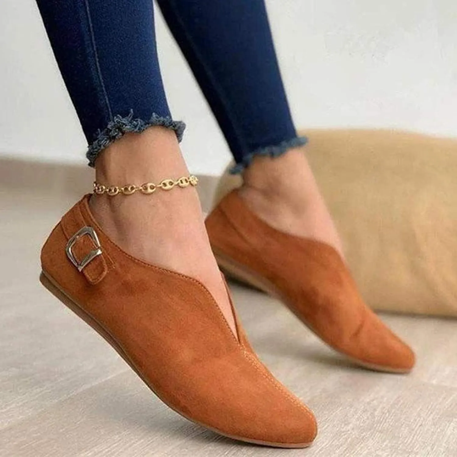 Slip on Shoes Women Comfortable Loafers for Men Wide Toe Box Trendy CasualClosed Head Cute Cozy Christmas Running Shoes Women Nursing Shoes Women