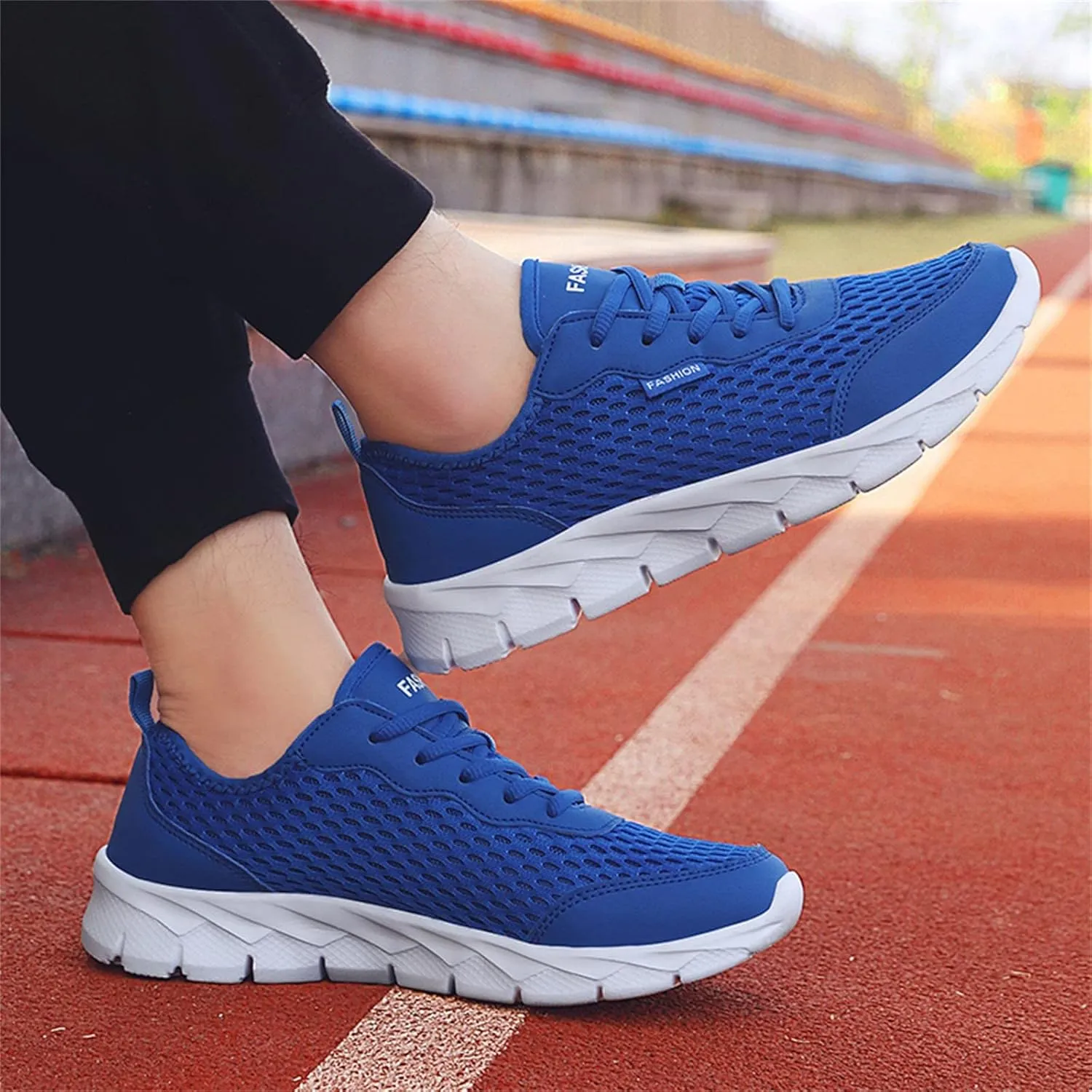 Sneakers for Mens Lightweight Walking Shoes Running Tennis Shoes Slip On Sneakers Casual Comfortable Golf Shoes