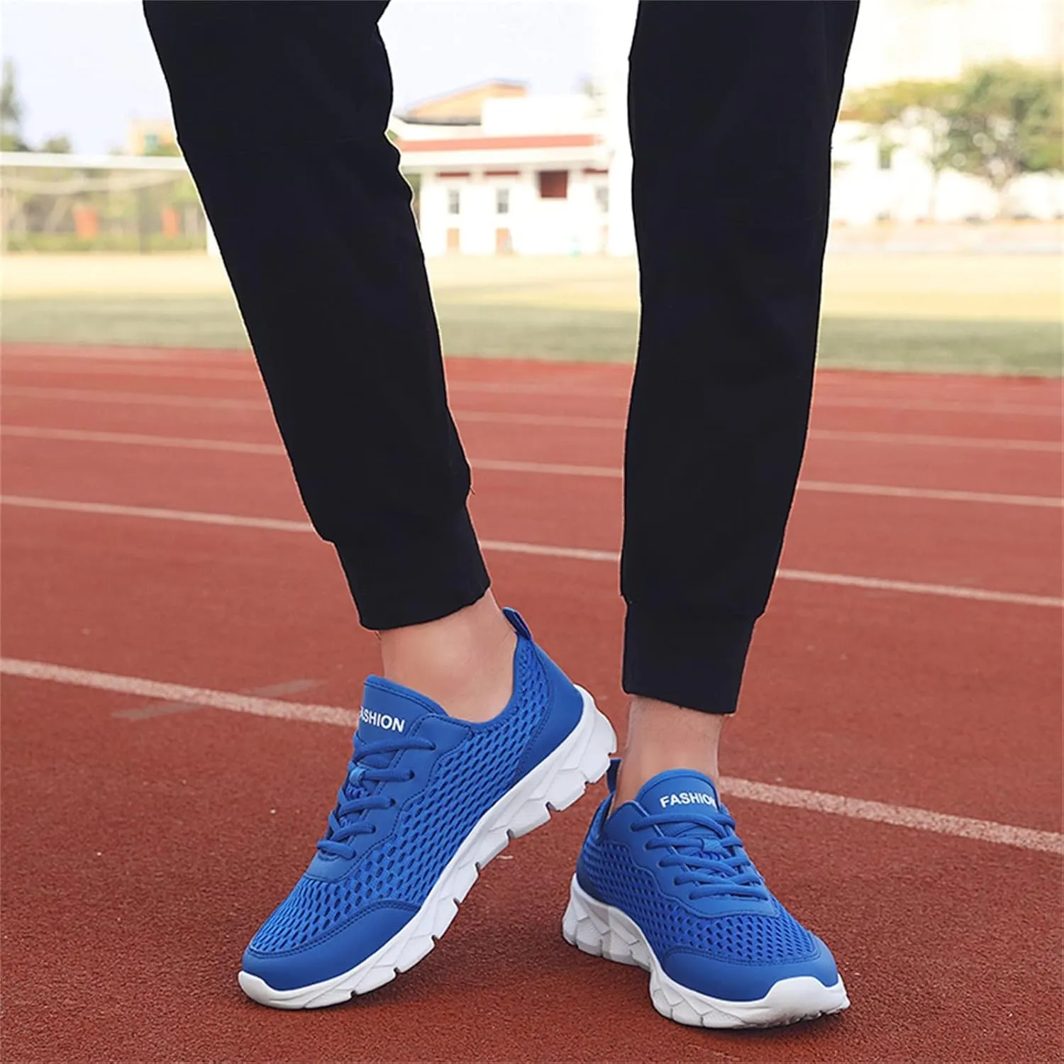 Sneakers for Mens Lightweight Walking Shoes Running Tennis Shoes Slip On Sneakers Casual Comfortable Golf Shoes