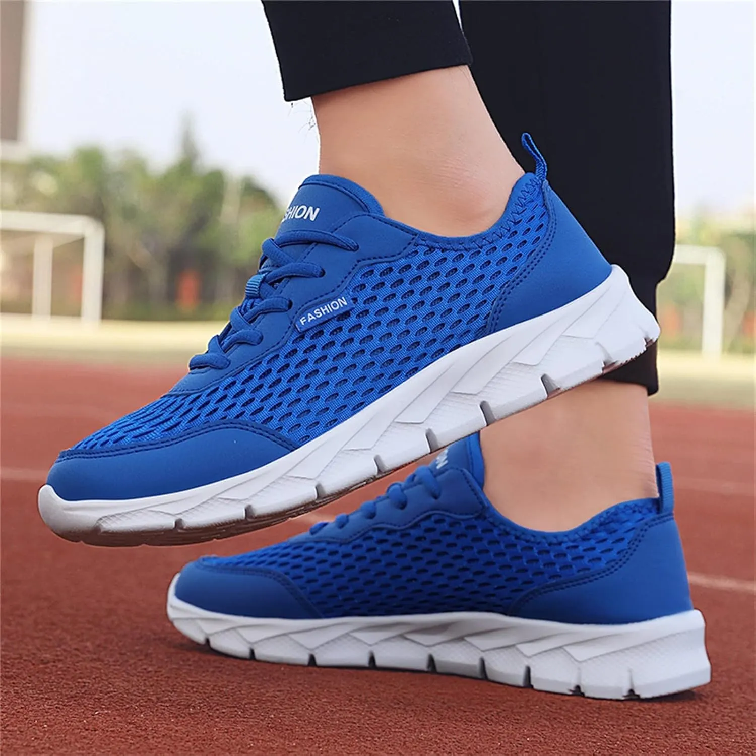 Sneakers for Mens Lightweight Walking Shoes Running Tennis Shoes Slip On Sneakers Casual Comfortable Golf Shoes