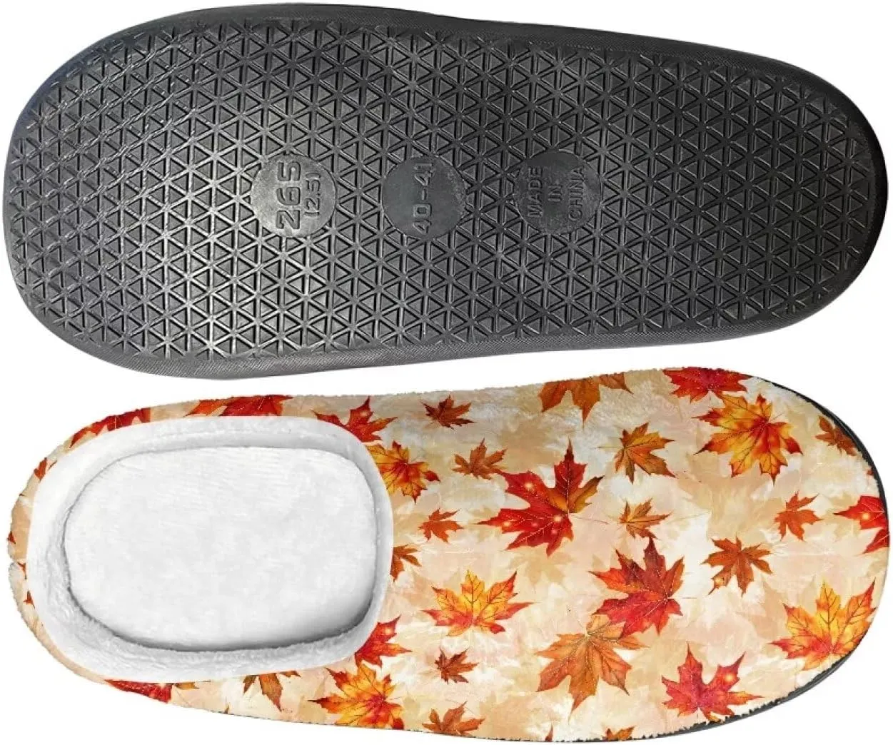 Spa Slippers Home Slippers, Anti-Slip Comfort Lightweight Slippers Closed Toe Casual Shoes House Slippers for Bedroom Home