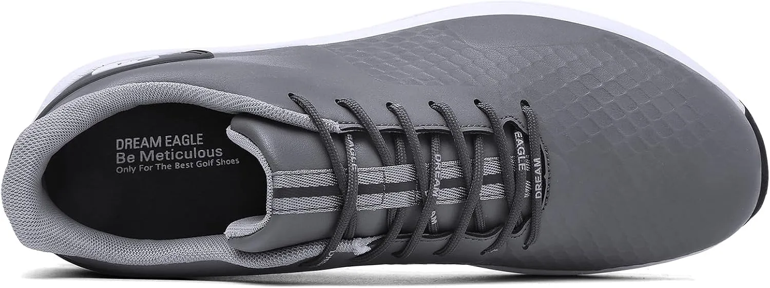 Spikeless Golf Shoes Men Waterproof Golf Shoes Comfortable Breathable Golf Footwear Mens Golf Sneakers Golf Walking Shoes