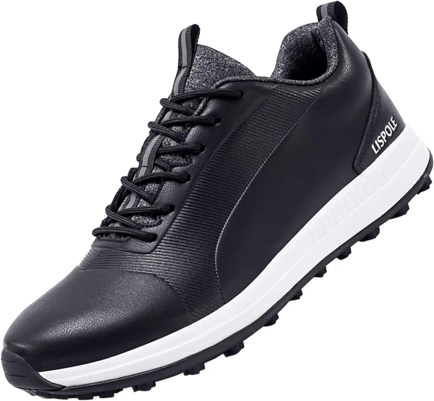 Spikeless Golf Shoes Men Waterproof Golf Shoes Comfortable Breathable Golf Footwear Mens Golf Sneakers Golf Walking Shoes