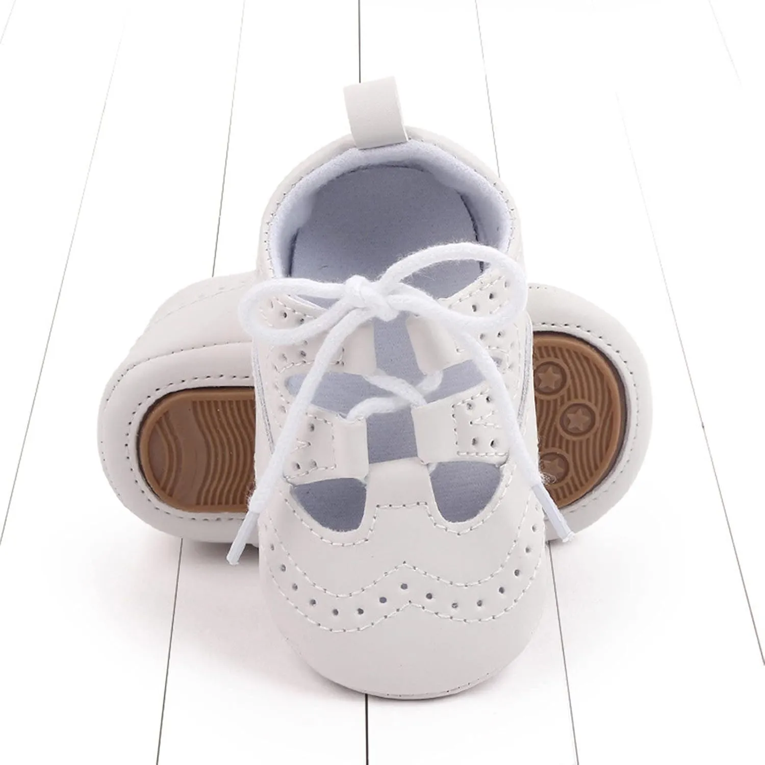 Spring and Summer Children Baby Toddler Shoes Boys and Girls Casual Shoes Flat Bottom Light Hollow Breathable Comfortable Solid Color Lace Up Girl Toddler Shoes Size 9