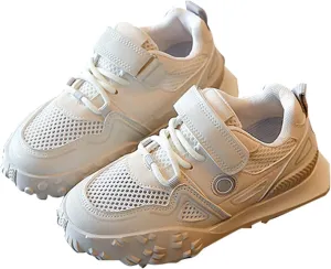 Spring and Summer New Breathable Mesh Rubber Sole Children's Sports Shoes Little Girl Tennis
