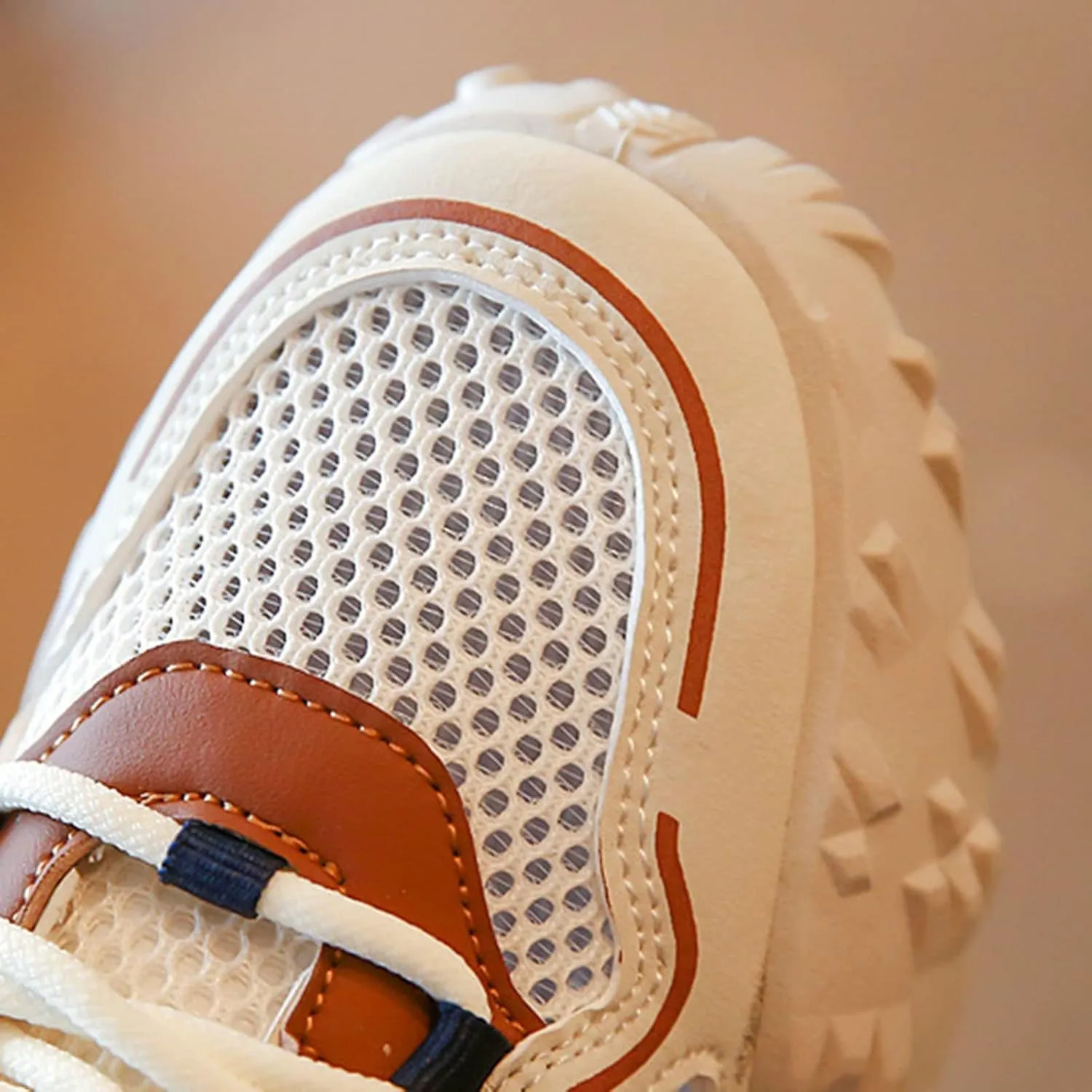 Spring and Summer New Breathable Mesh Rubber Sole Children's Sports Shoes Little Girl Tennis