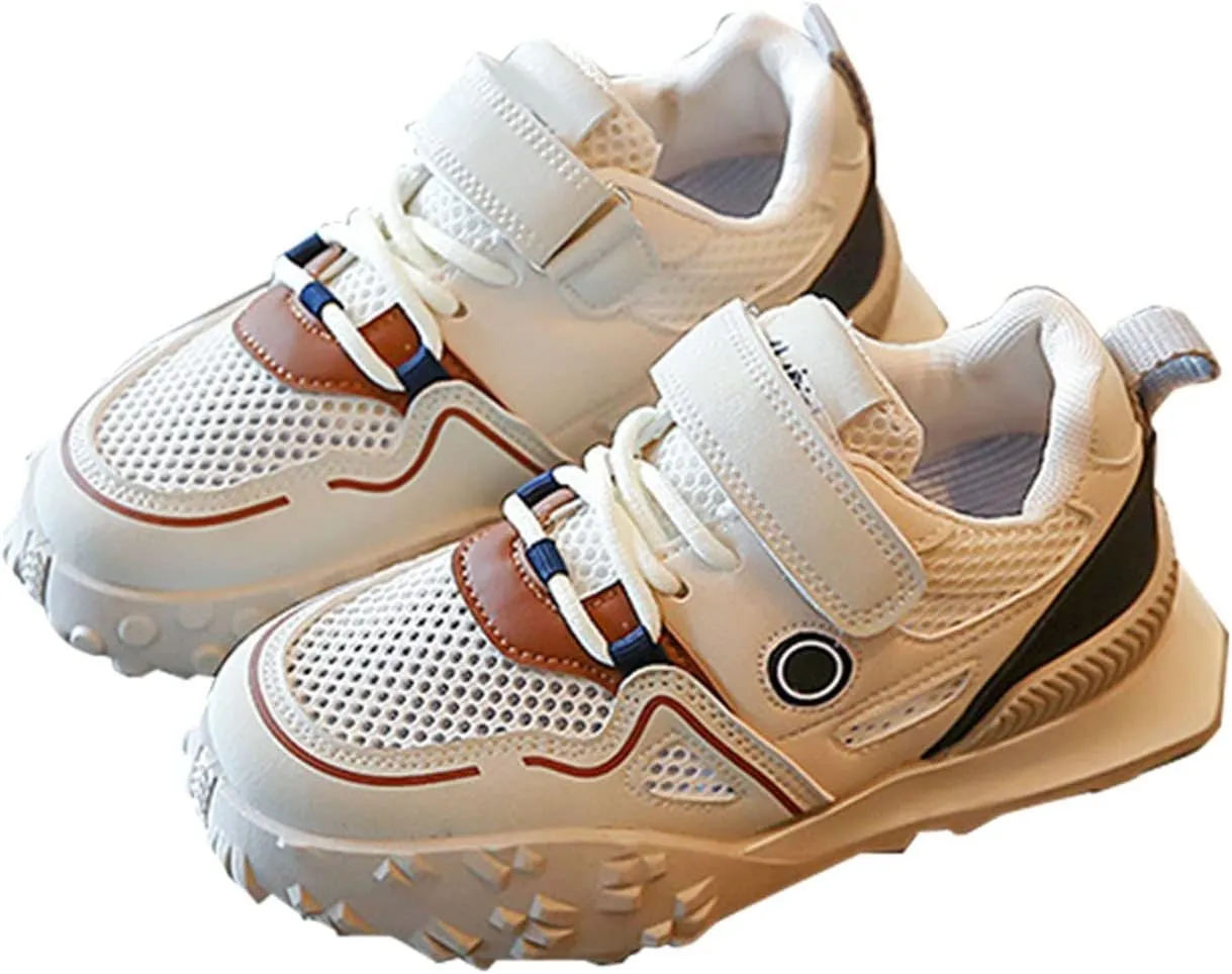 Spring and Summer New Breathable Mesh Rubber Sole Children's Sports Shoes Little Girl Tennis