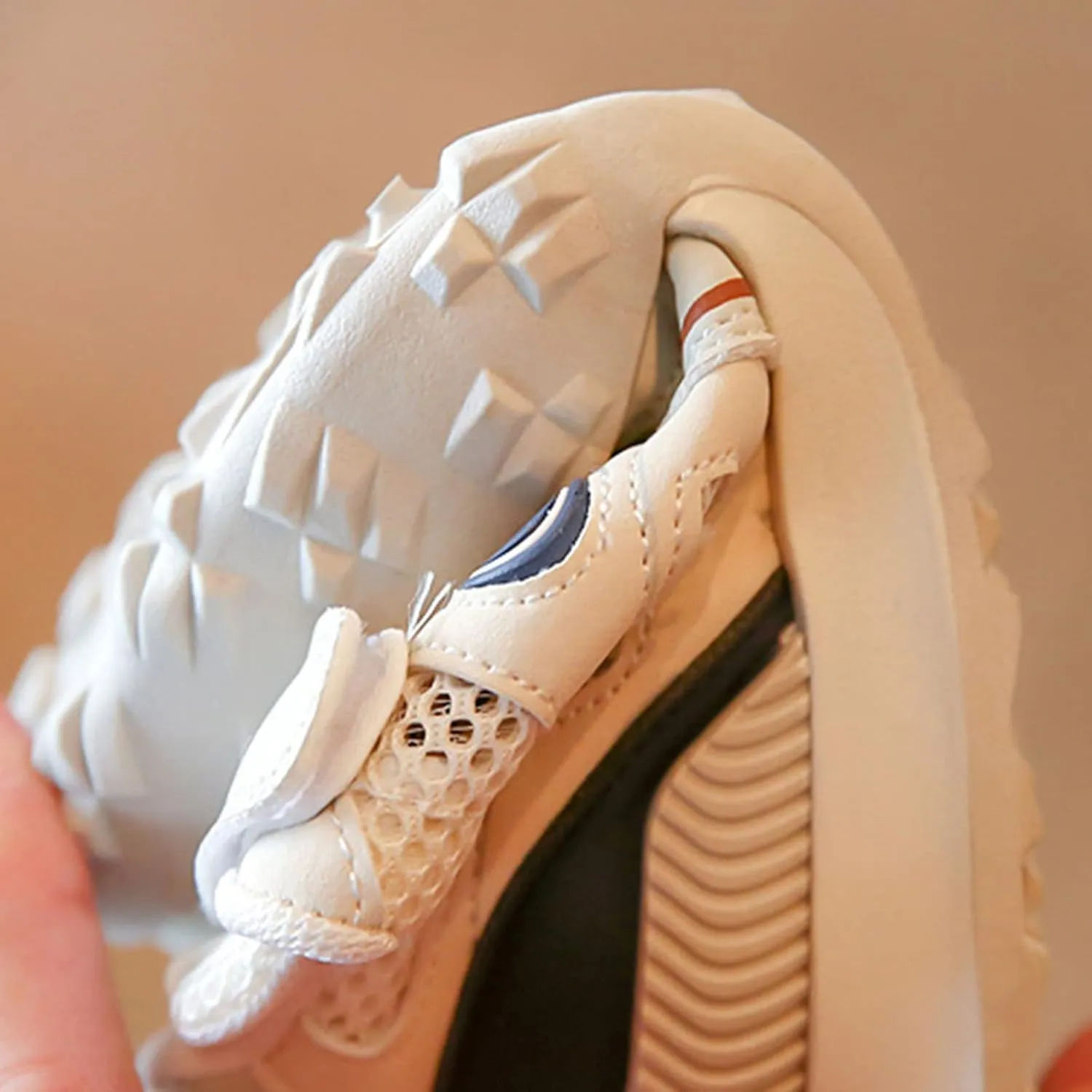 Spring and Summer New Breathable Mesh Rubber Sole Children's Sports Shoes Little Girl Tennis
