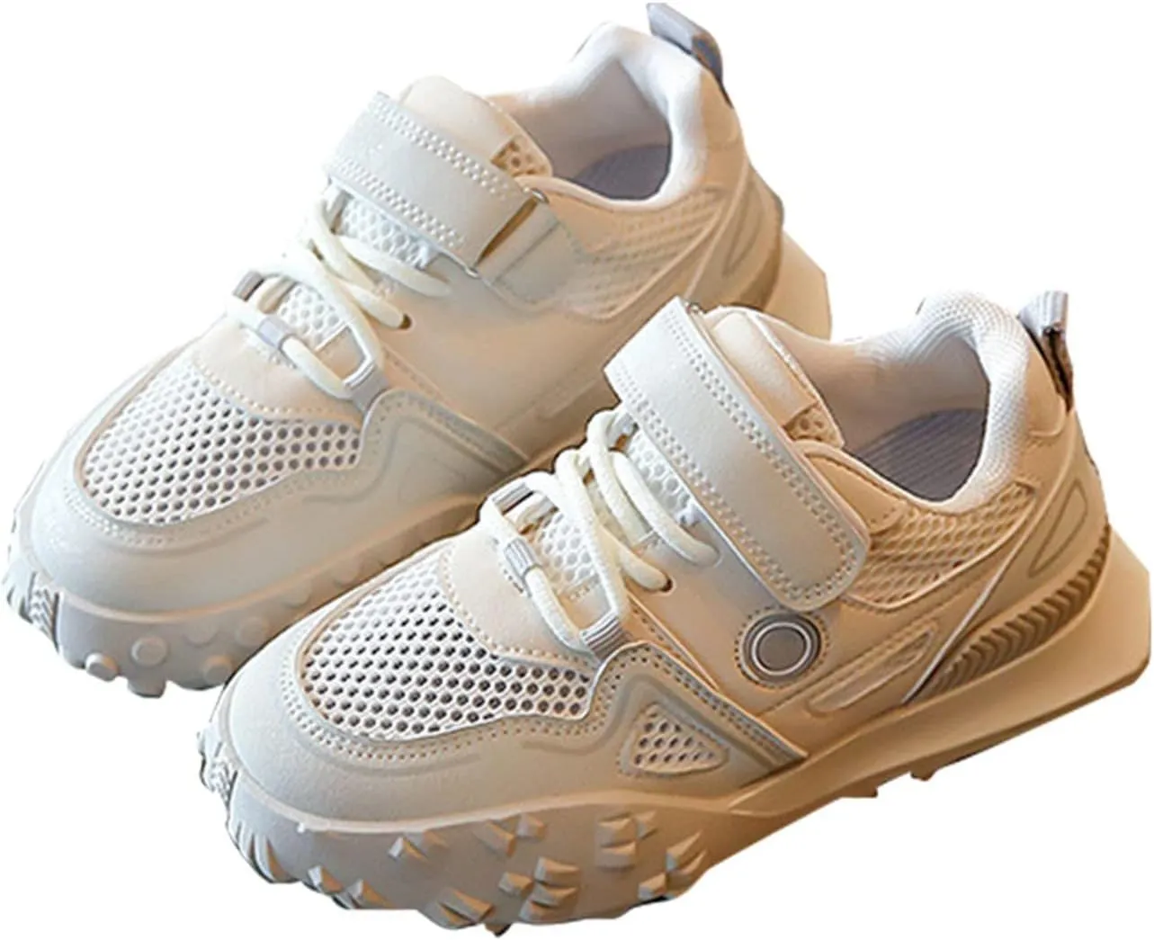 Spring and Summer New Breathable Mesh Rubber Sole Children's Sports Shoes Little Girl Tennis