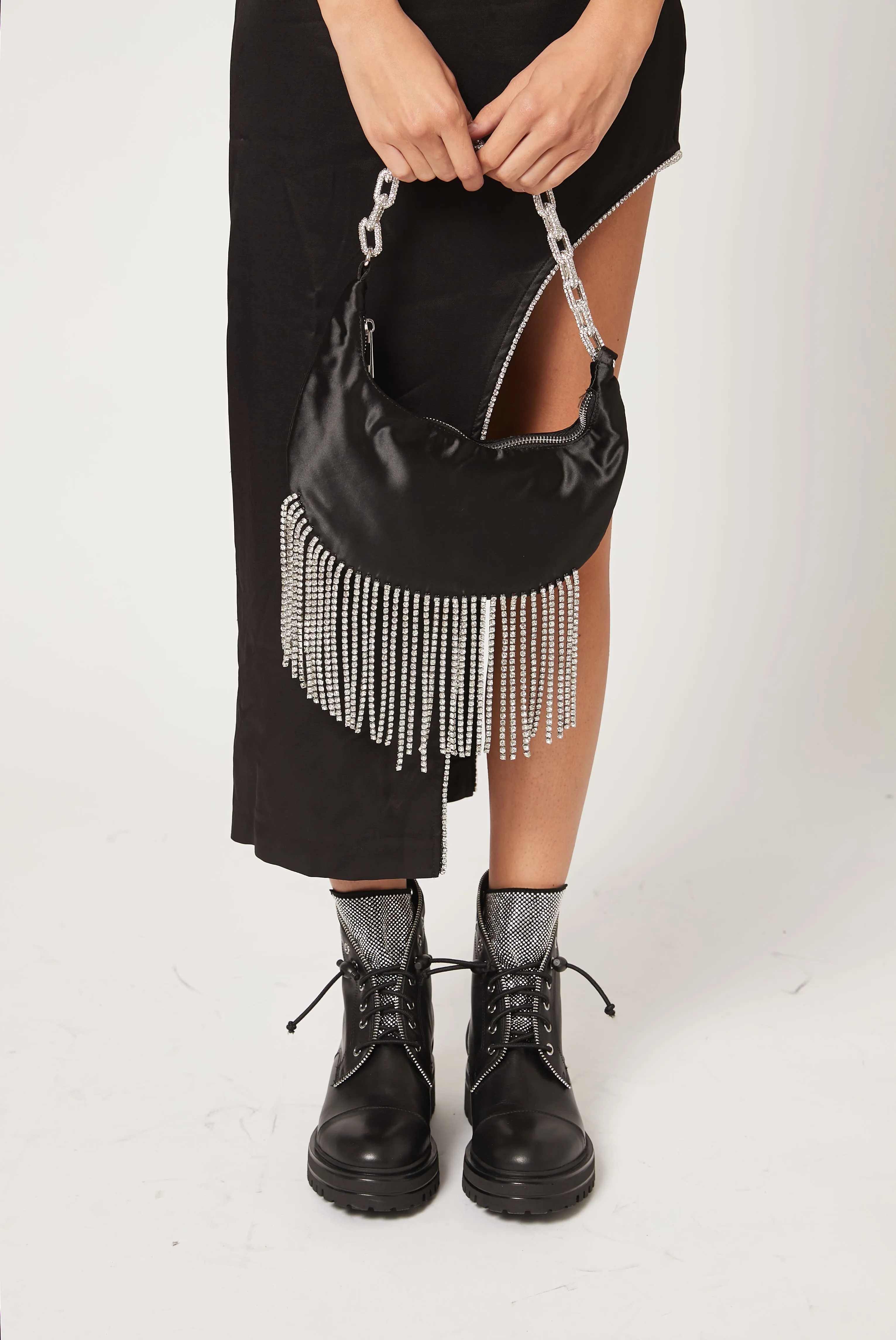STRASS COMBAT BOOT