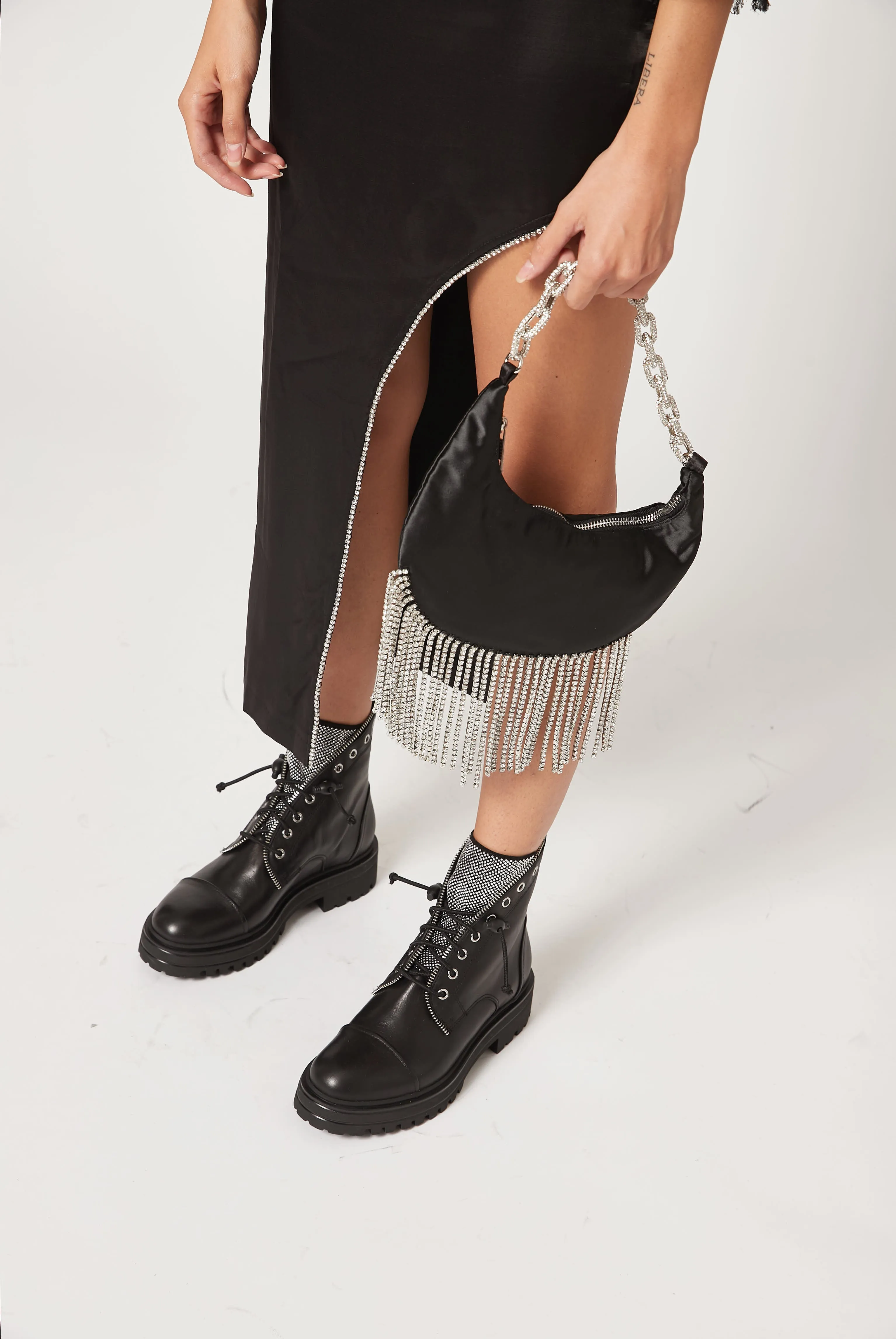 STRASS COMBAT BOOT