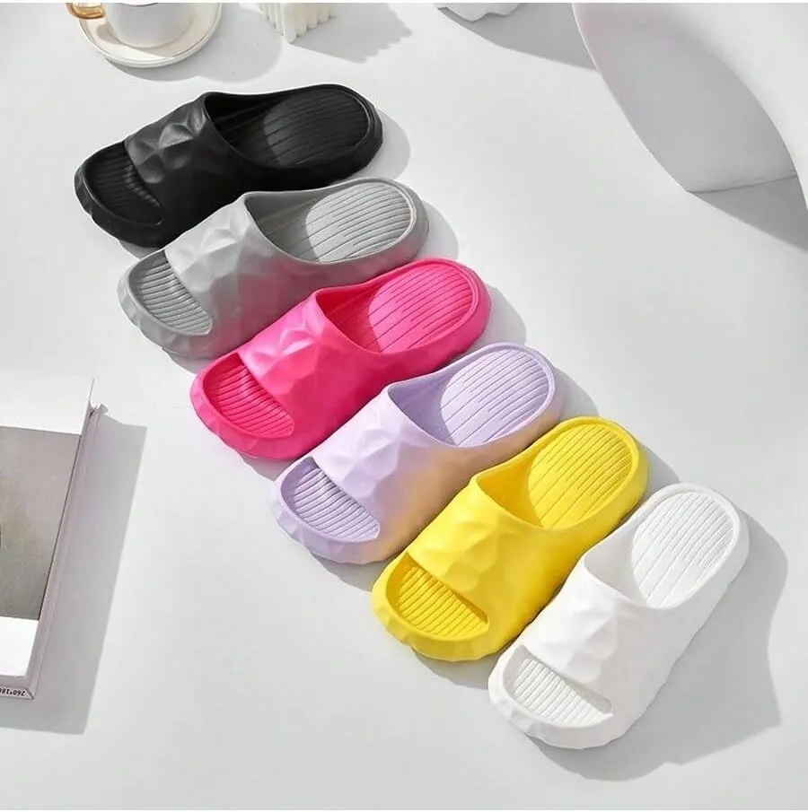 Summer home home antiskid men and women's indoor bathroom EVA foam slippers soft soled couple home sandals