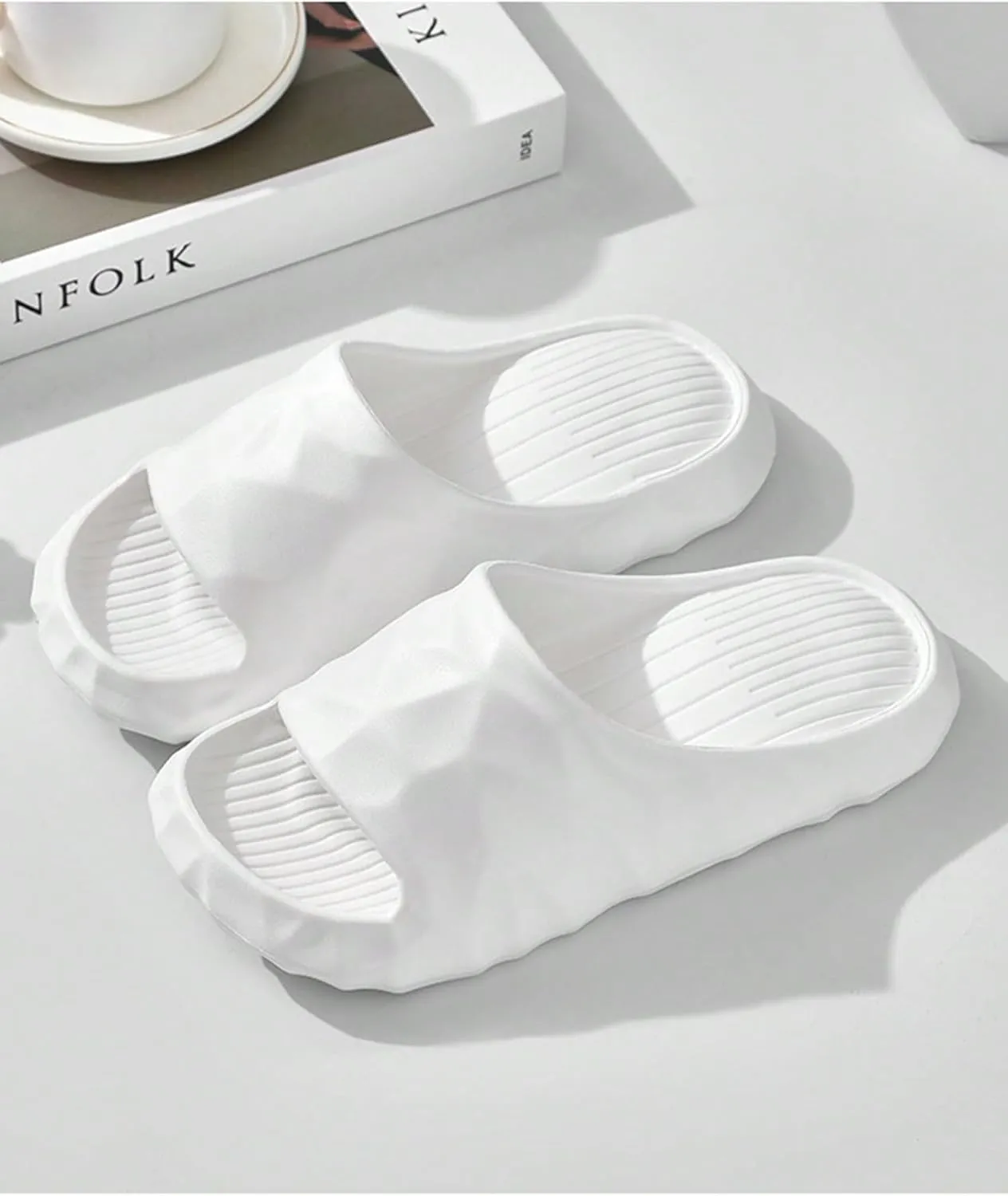 Summer home home antiskid men and women's indoor bathroom EVA foam slippers soft soled couple home sandals