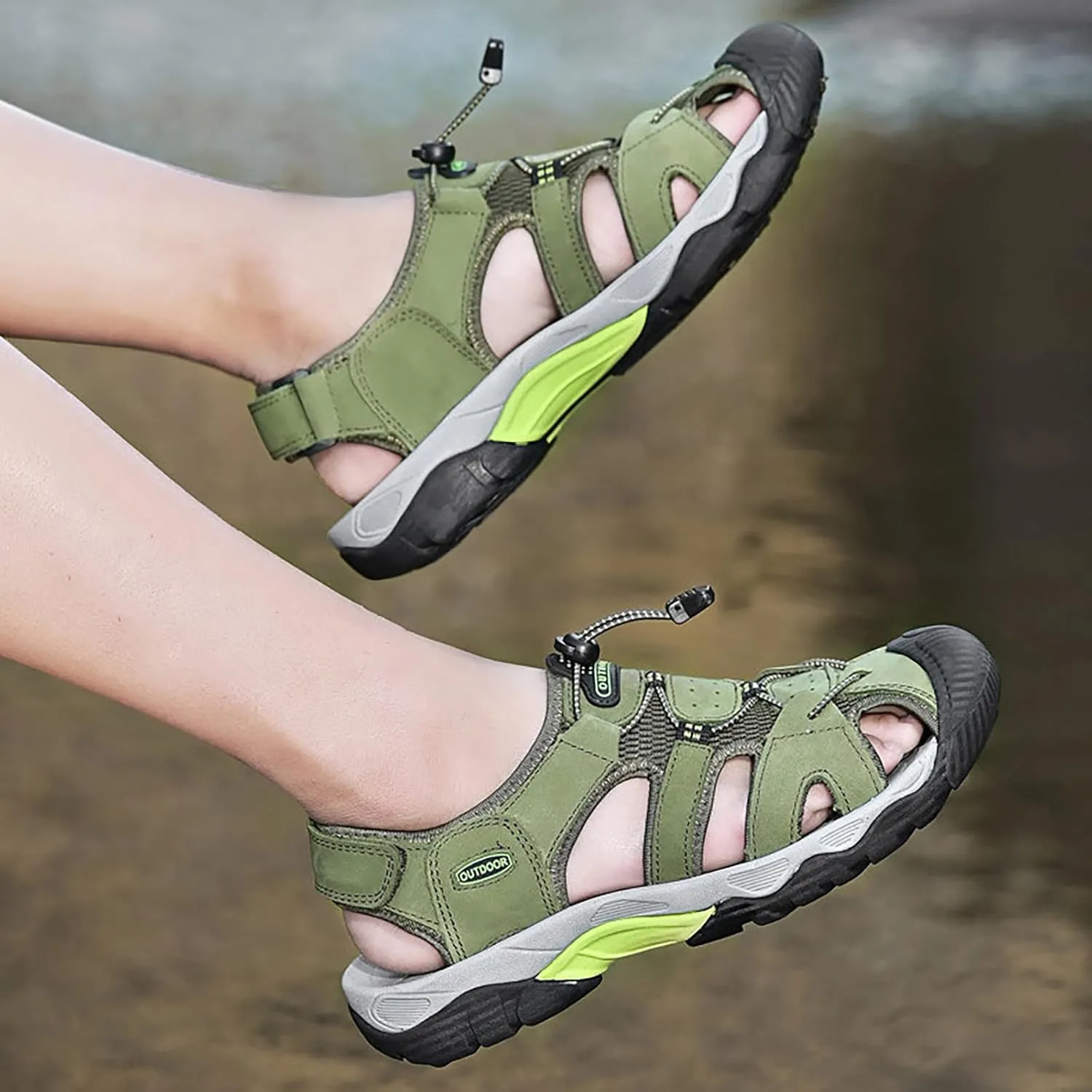 Summer Sandals Outdoor Backpacking Shoes Casual Men's Beach Shoes Sandals Mens Wide Width Sandals Men's Shoes Men Shoes