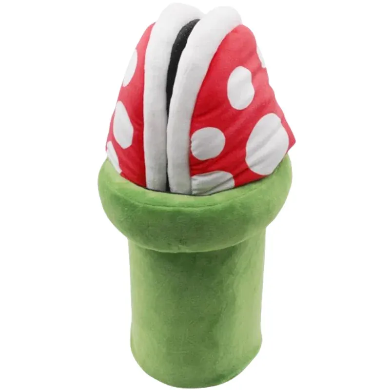 Super Mario Bros. Cannibal Flower Plush Slippers