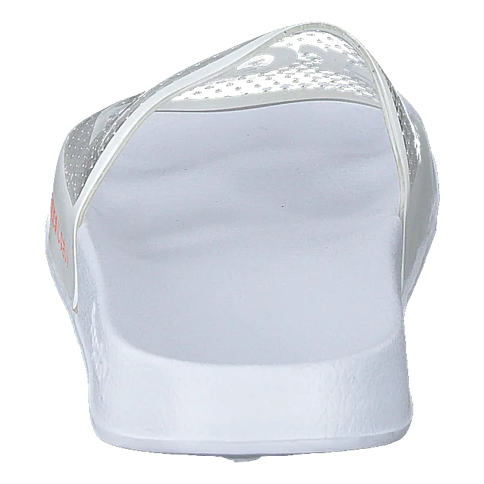 Superdry Perf Jelly Pool Slide Optic White