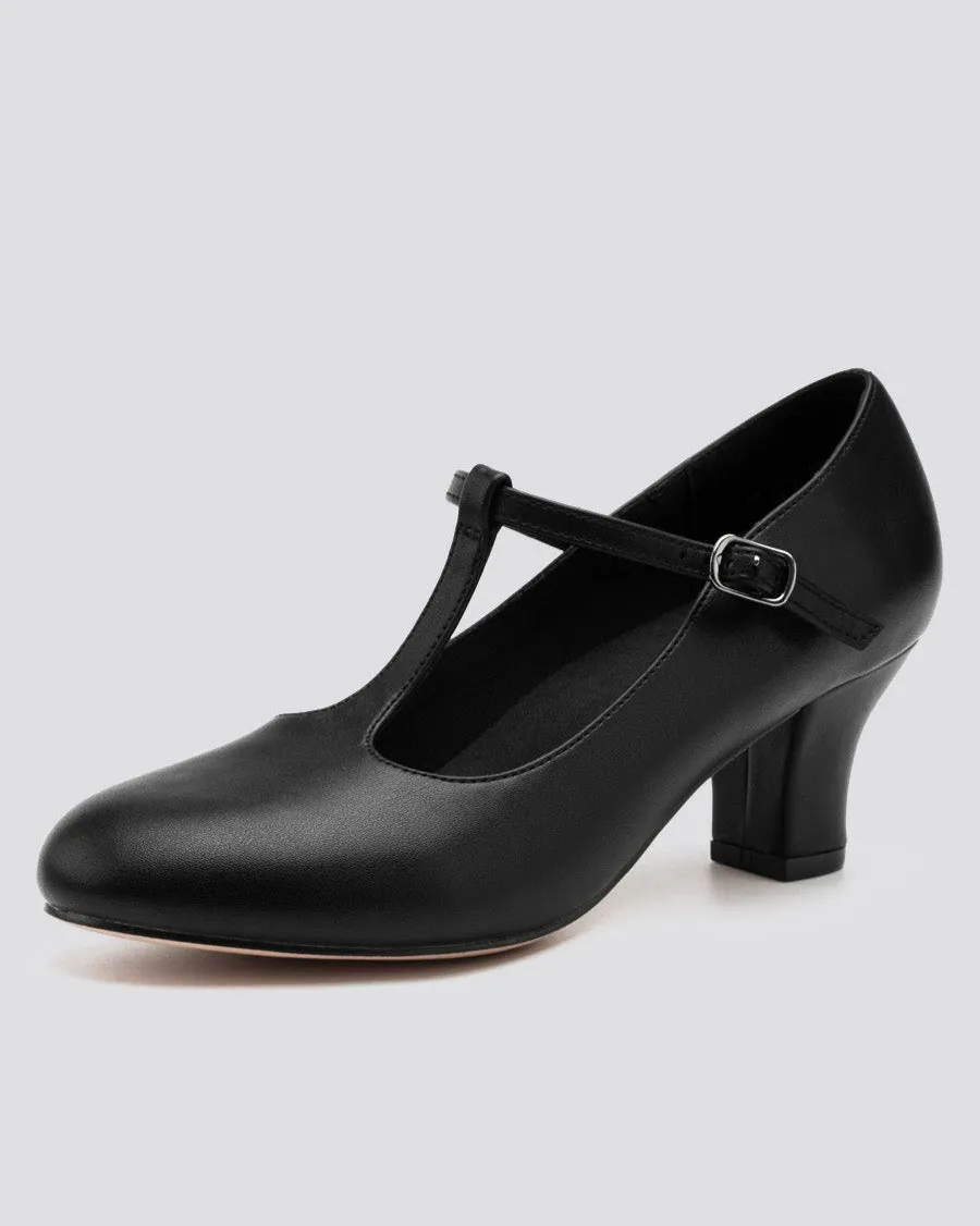 T-Strap Character Shoes with 2.5" Heel