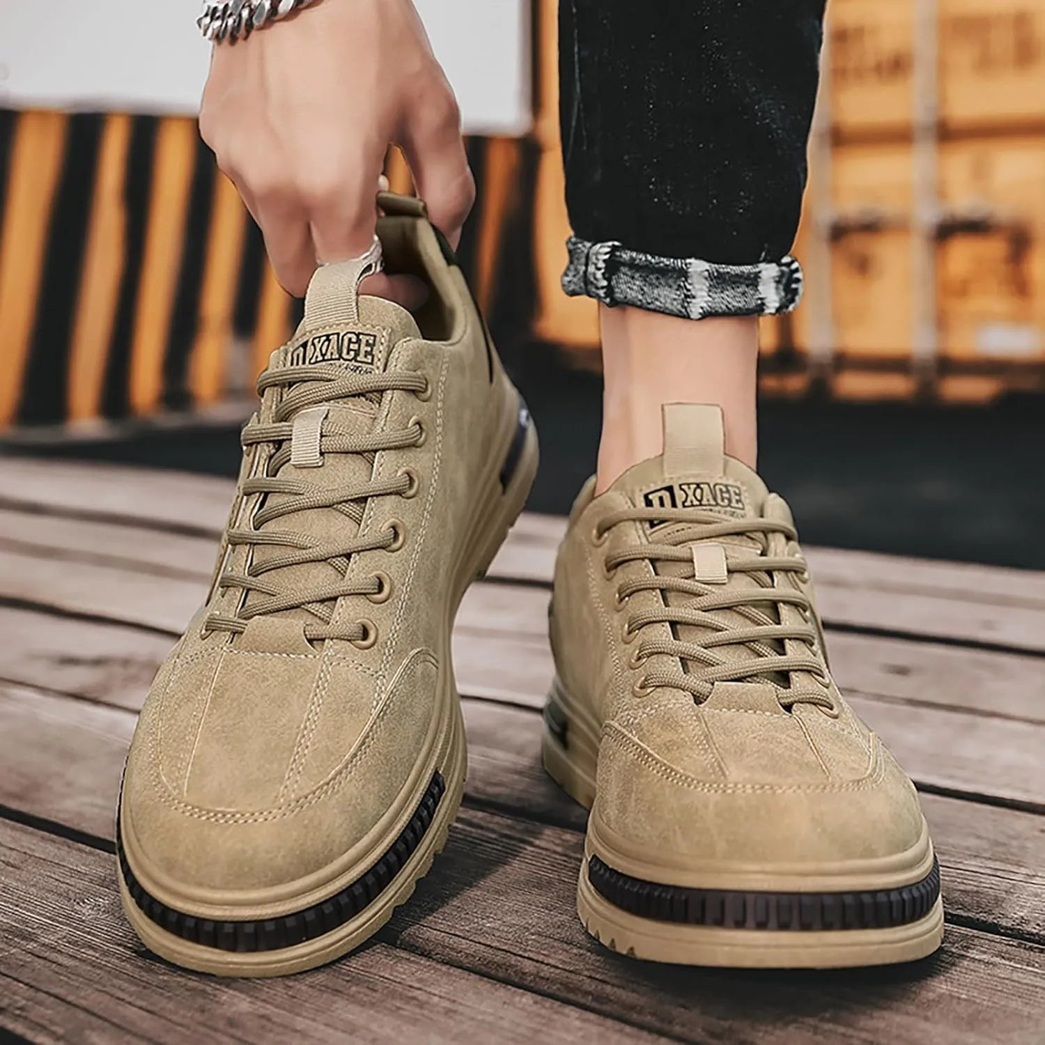 Tennis Walking Shoes New Summer Breathable Versatile Casual Fashion Shoes for Men's Work Lightweight Sports Board