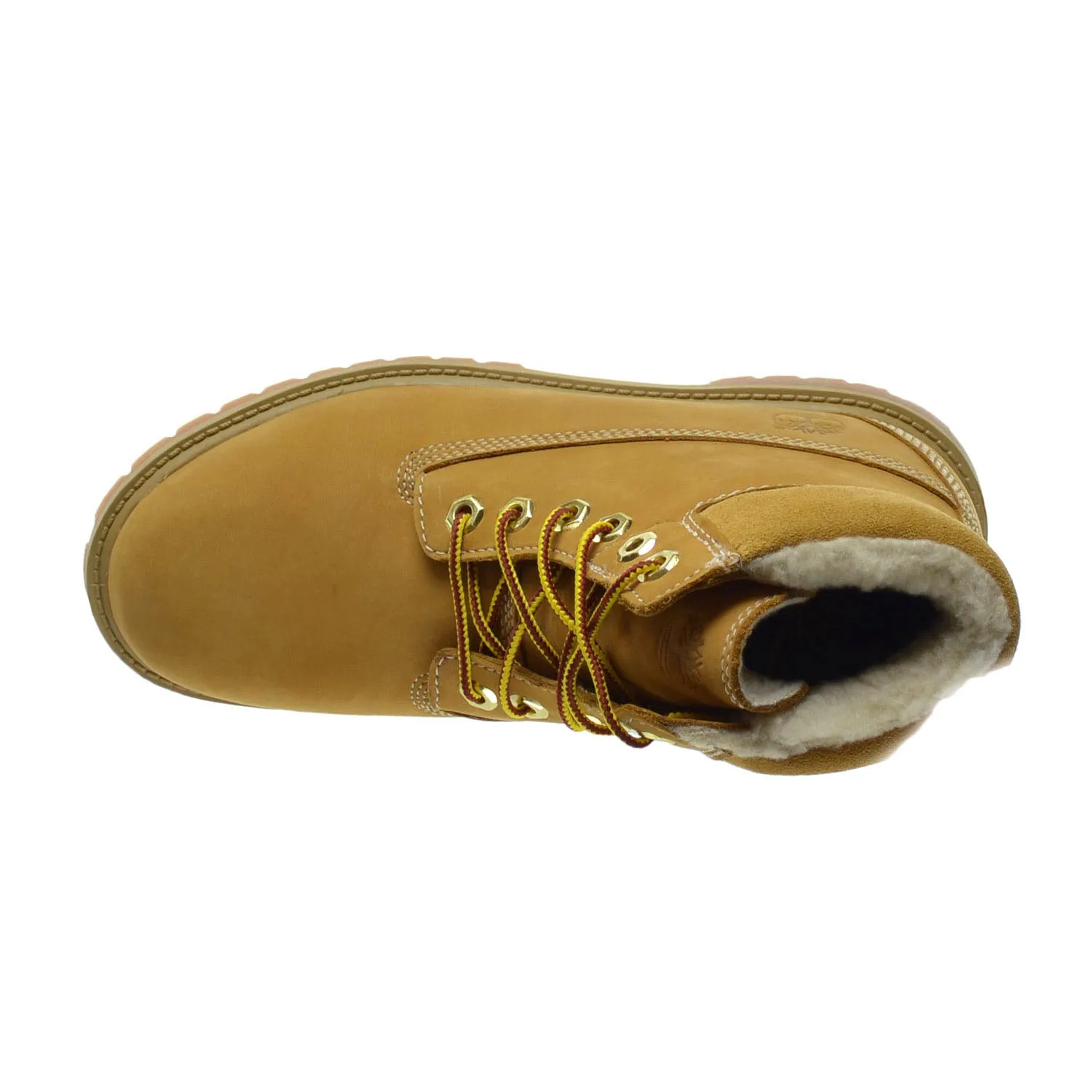 Timberland Big Kids 6 Inch Classic Waterproof Shearling Boots Wheat