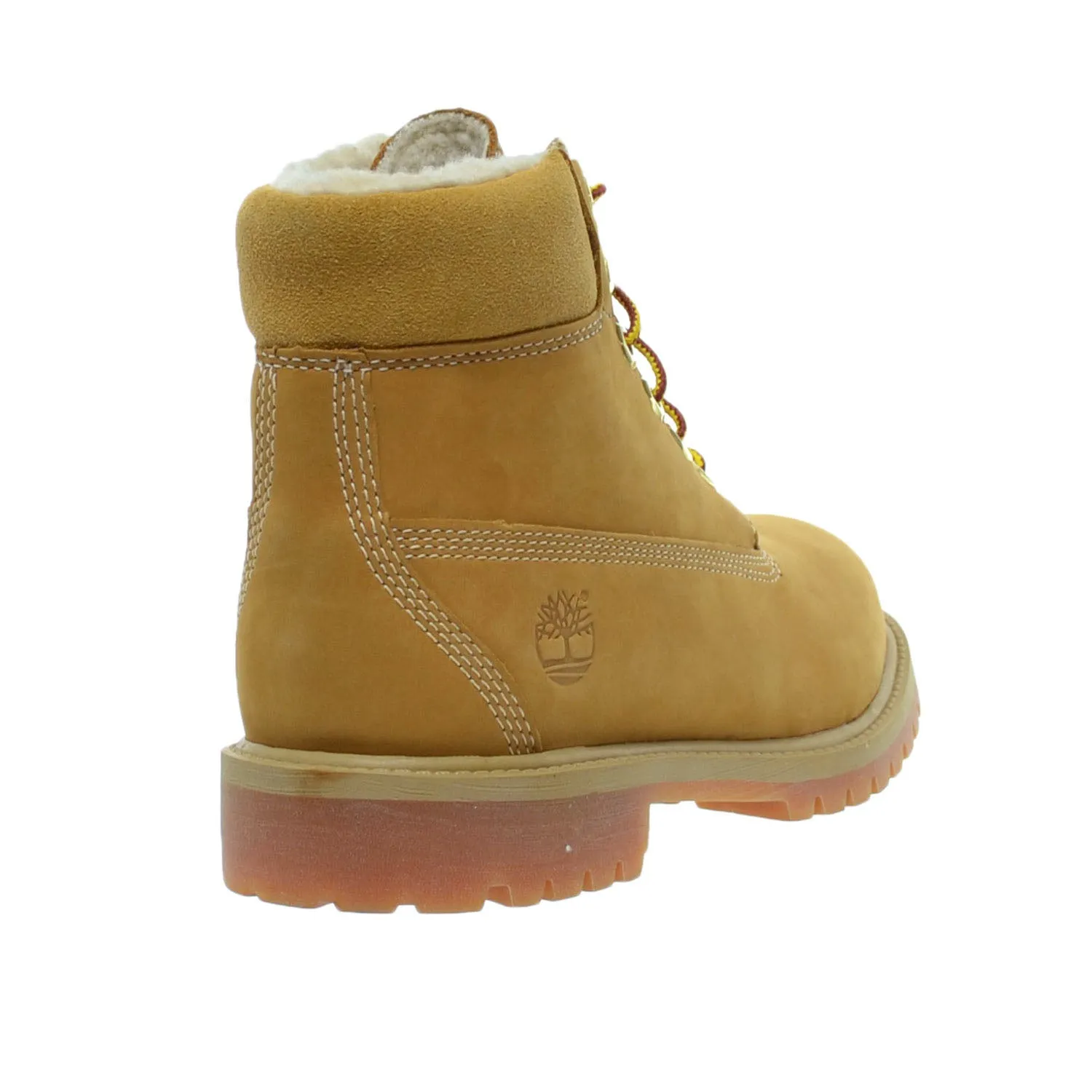 Timberland Big Kids 6 Inch Classic Waterproof Shearling Boots Wheat