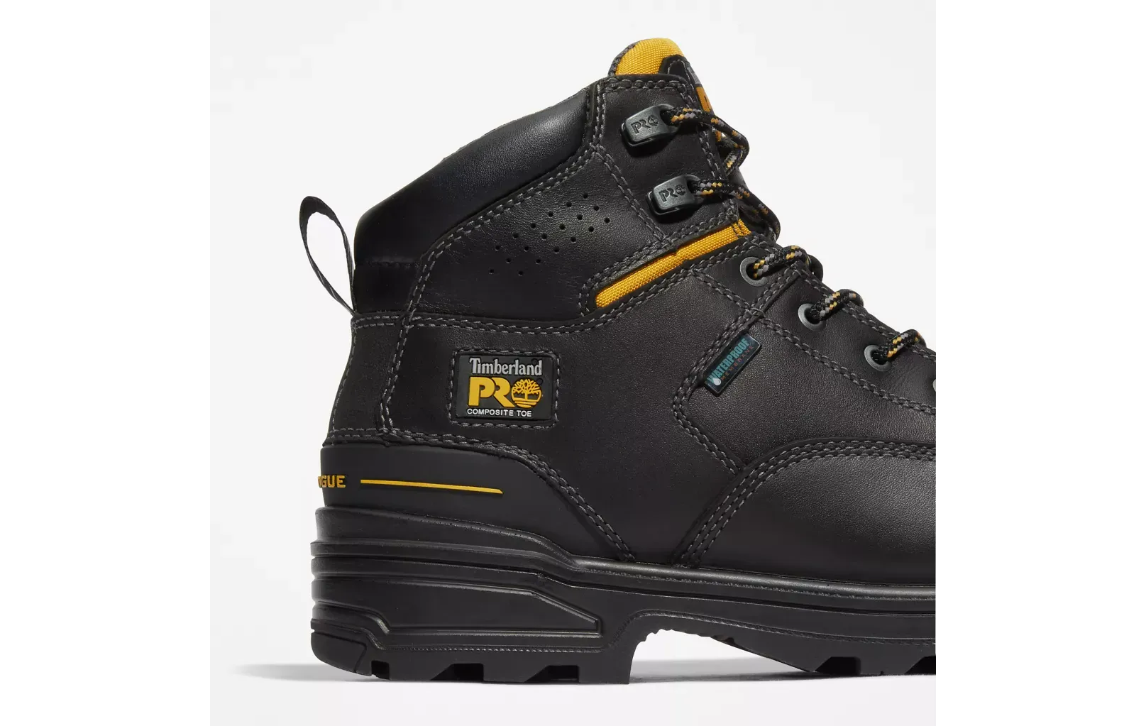 TIMBERLAND PRO Men's Magnitude  6 Inch Composite Toe Waterproof Work Boot TB0A451G001