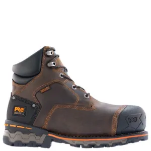 Timberland PRO TB0926152141 Men's 6" Boondock Composite Safety Toe Waterproof Work Boots - Brown