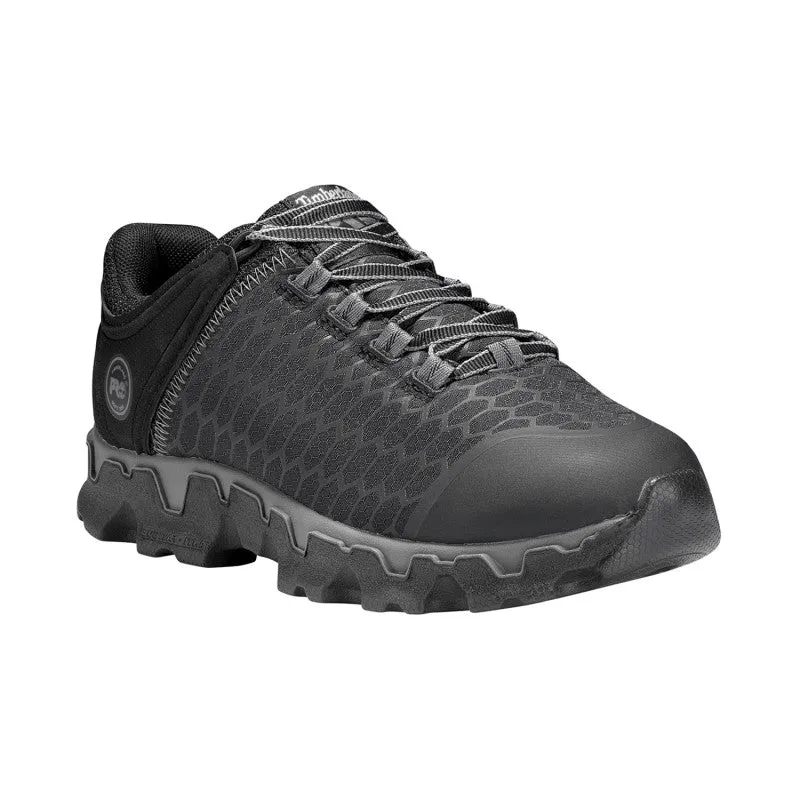 Timberland Pro Women's Powertrain Sport Alloy Toe Work Sneaker - Black A1JY4